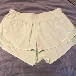 Mint shorts